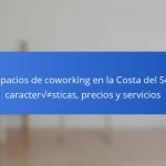 Espacios de coworking en la Costa del Sol: características, precios y servicios