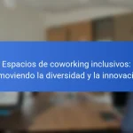 Espacios de coworking inclusivos: promoviendo la diversidad y la innovación