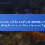 La evolución del diseño de interiores en coworking: historia, cambios y futuro en España