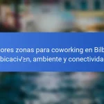 Mejores zonas para coworking en Bilbao: ubicación, ambiente y conectividad